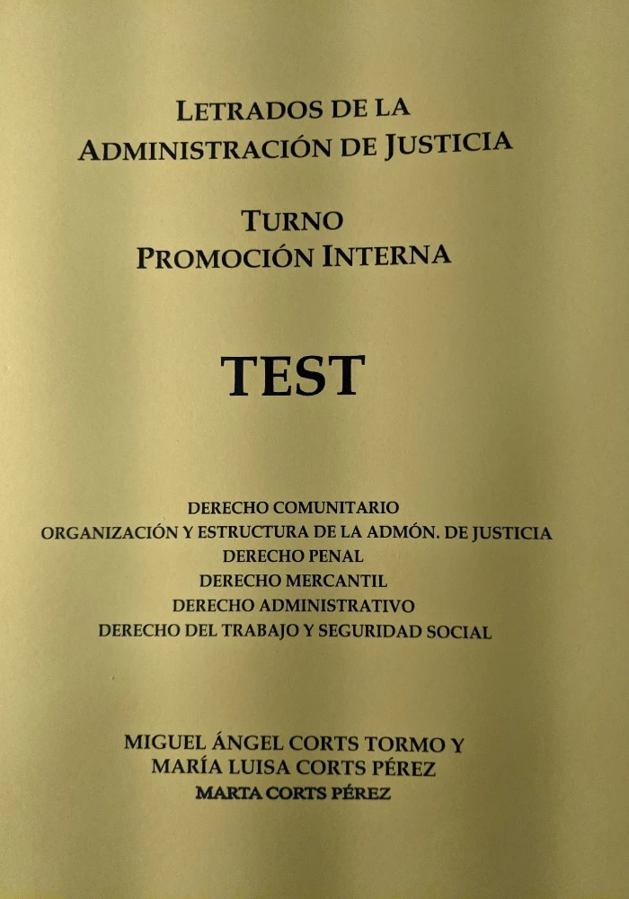 Corts Preparadores Letrados de la administración de justicia